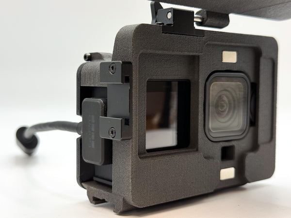 Coming soon - GoPro Magnetic Charging Door Action Box Cine Pass Through Upgrade - Free download available