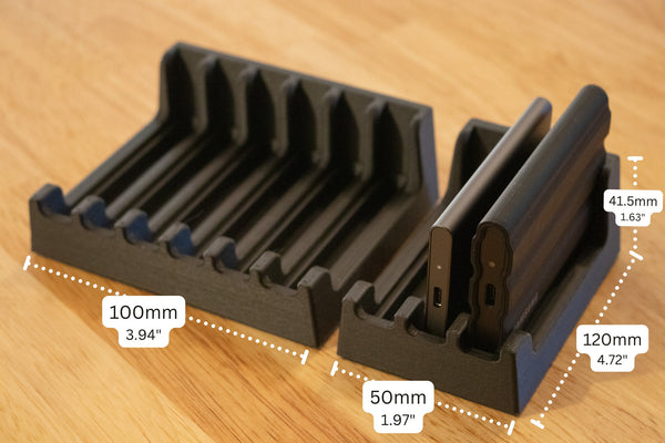 Samsung T7 SSD holder for T7 & T7 shield SSD Holder Organizer Stand Solid State Drive Organizer