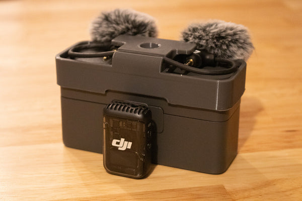 DJI Mic 2 Accessory Holder Case DJI Mic organizer AirTag Holder